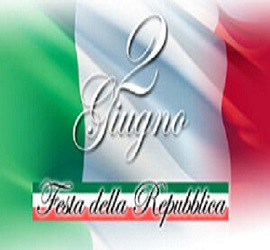 2 GIUGNO 2021 – 75° anniversario della Festa della Repubblica.
