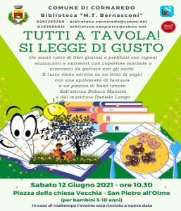 TUTTI A TAVOLA! SI LEGGE DI GUSTO