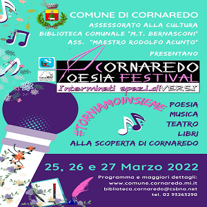 CORNAREDO POESIA FESTIVAL – EDIZIONE 2022