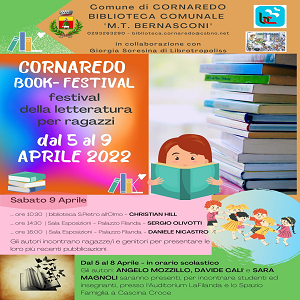 CORNAREDO BOOK FESTIVAL – FESTIVAL DELLA LETTERATURA PER BAMBINI E RAGAZZI