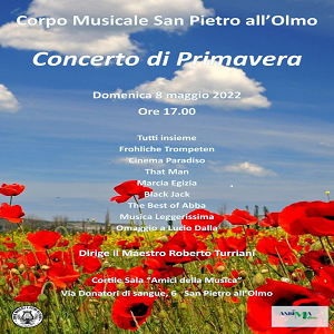 Concerto di primavera – Corpo Musicale S.Pietro all’Olmo