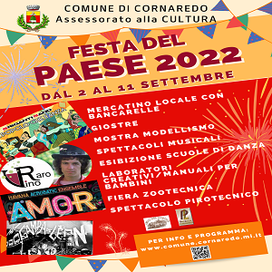 Festa del paese 2022  – programma, eventi e manifestazioni