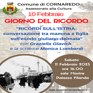 10 FEBBRAIO – GIORNO DEL RICORDO