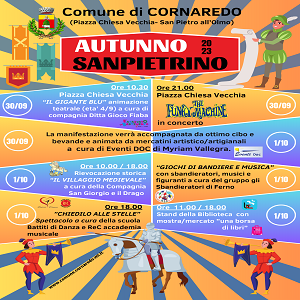 FESTA “AUTUNNO SANPIETRINO 2023”